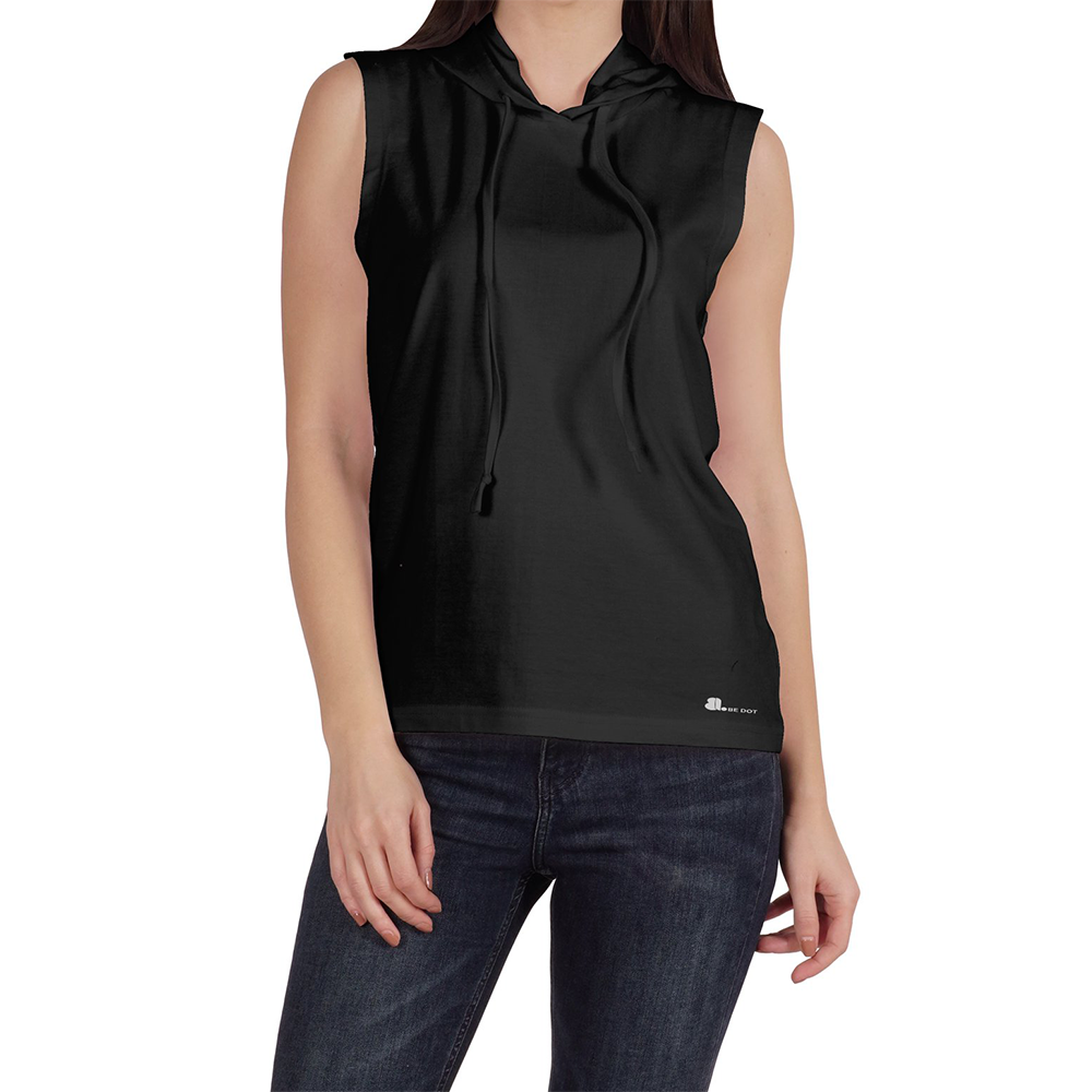 Women Hoodie Tank Top