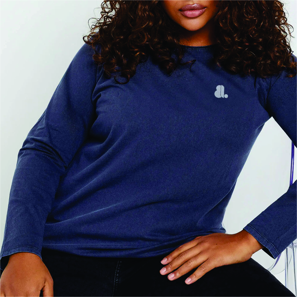 Acid Wash Long Sleeve T-Shirt