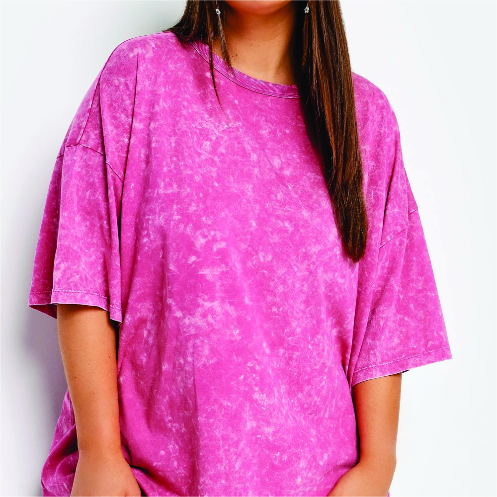 Acid Wash Long Sleeve T-Shirt