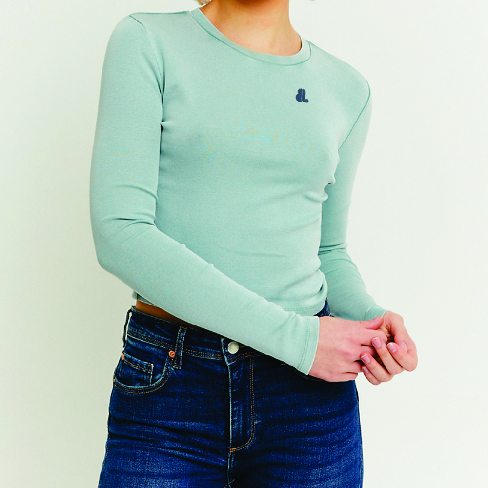 Acid Wash Long Sleeve T-Shirt