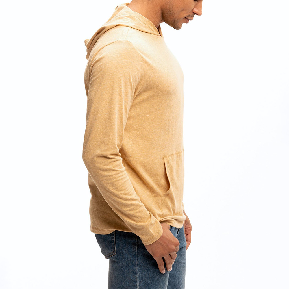 Men Hoodie Long Sleeve Tee