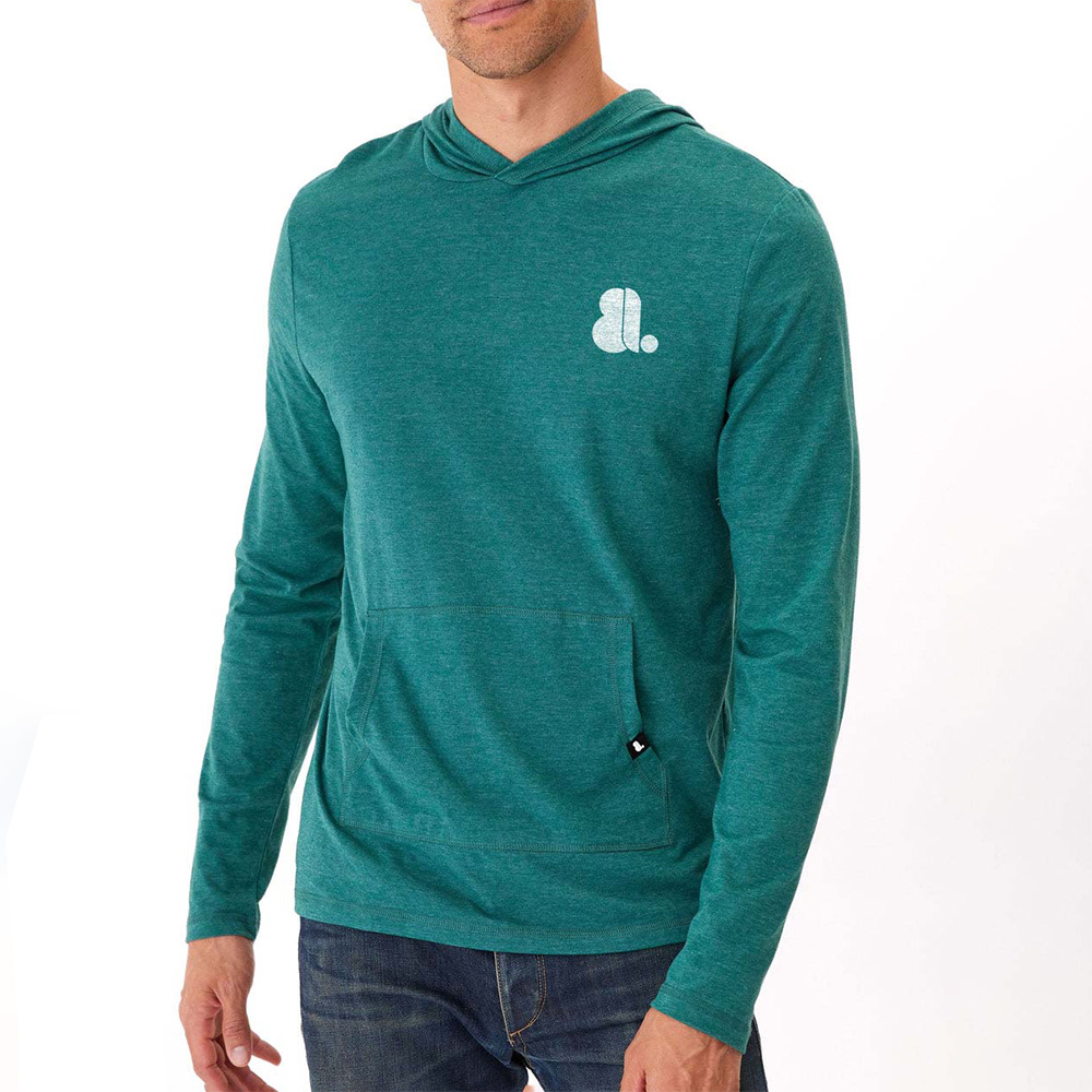 Men Hoodie Long Sleeve Tee