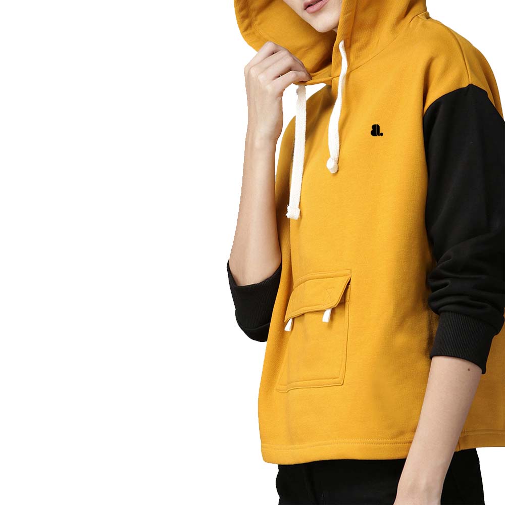 Blok Pull Over Hoodie Women - Image 3