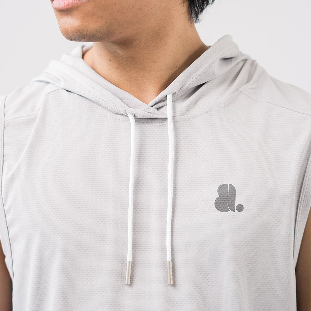 Men Hoodie Tank Top