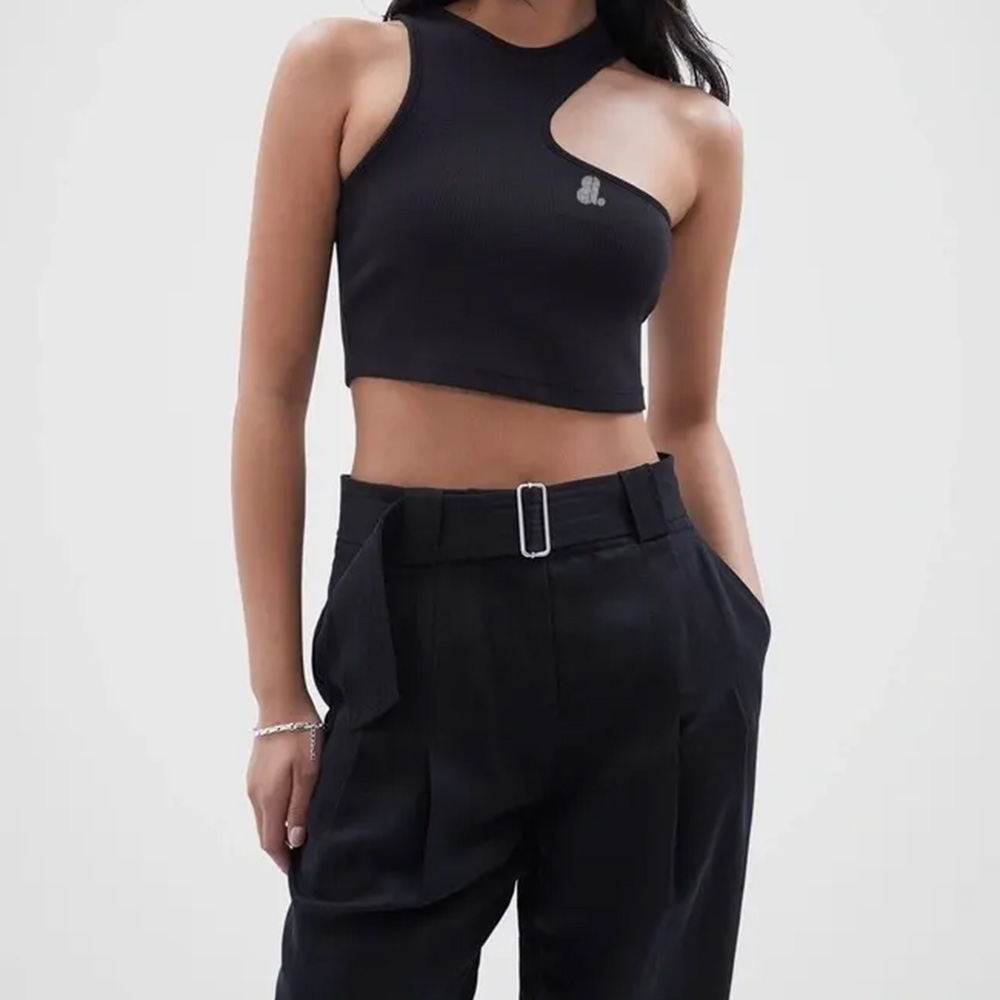 Women Cut Out Tank Top