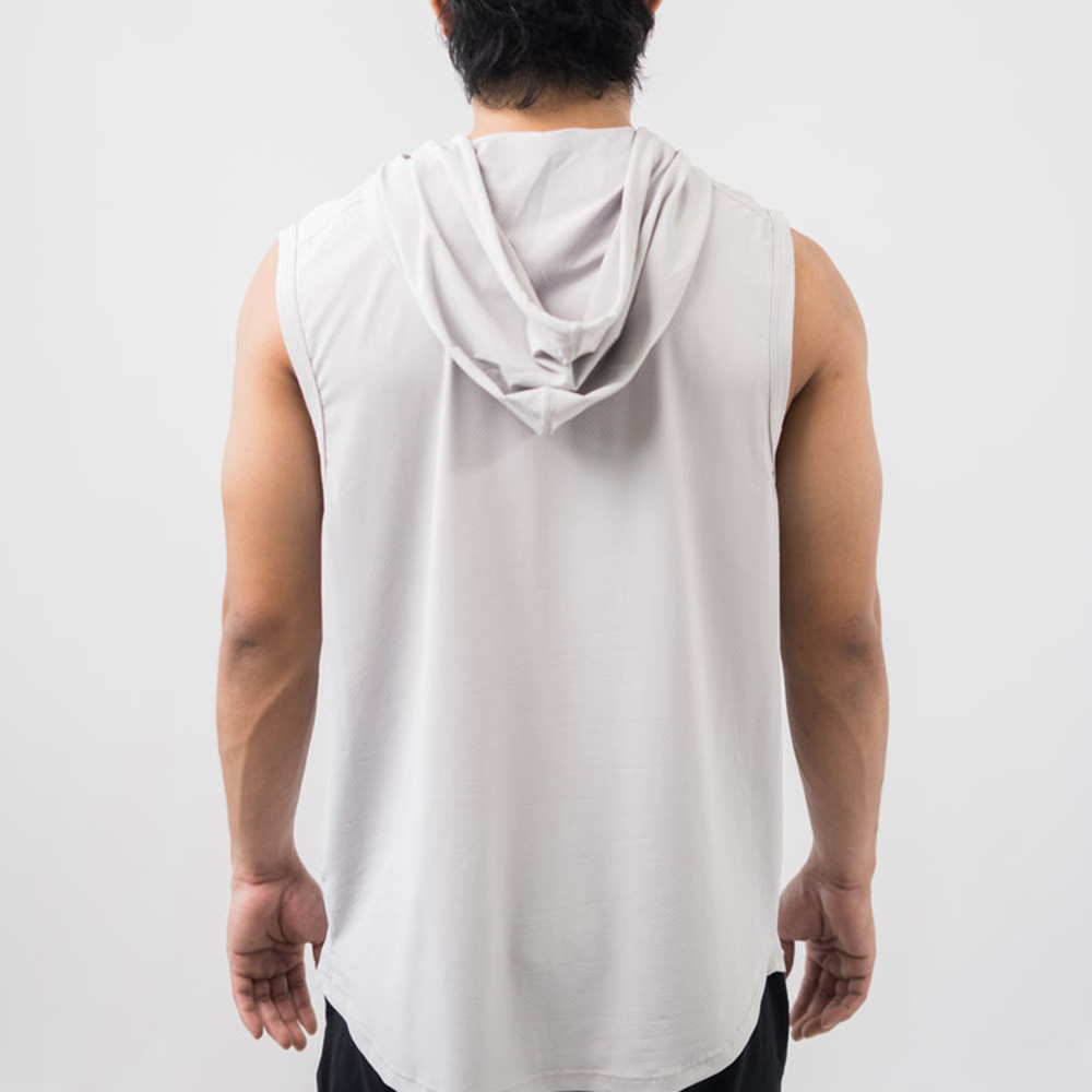 Men Hoodie Tank Top - Image 3