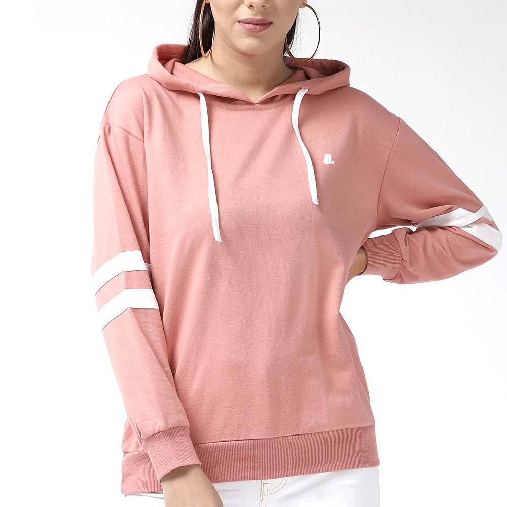 Blok Pull Over Hoodie Women