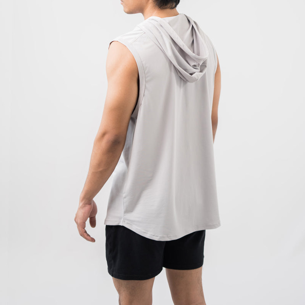 Men Hoodie Tank Top - Image 4