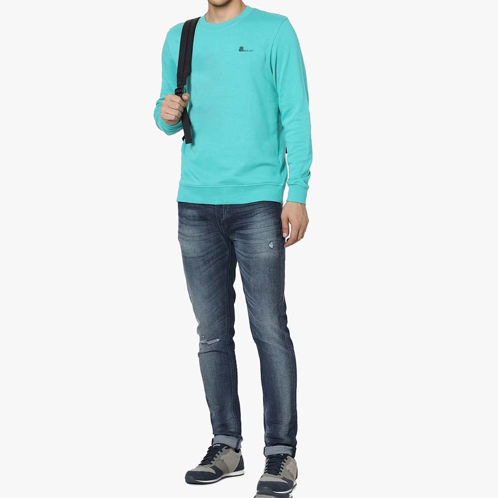 Men Plain Sweat Shirt