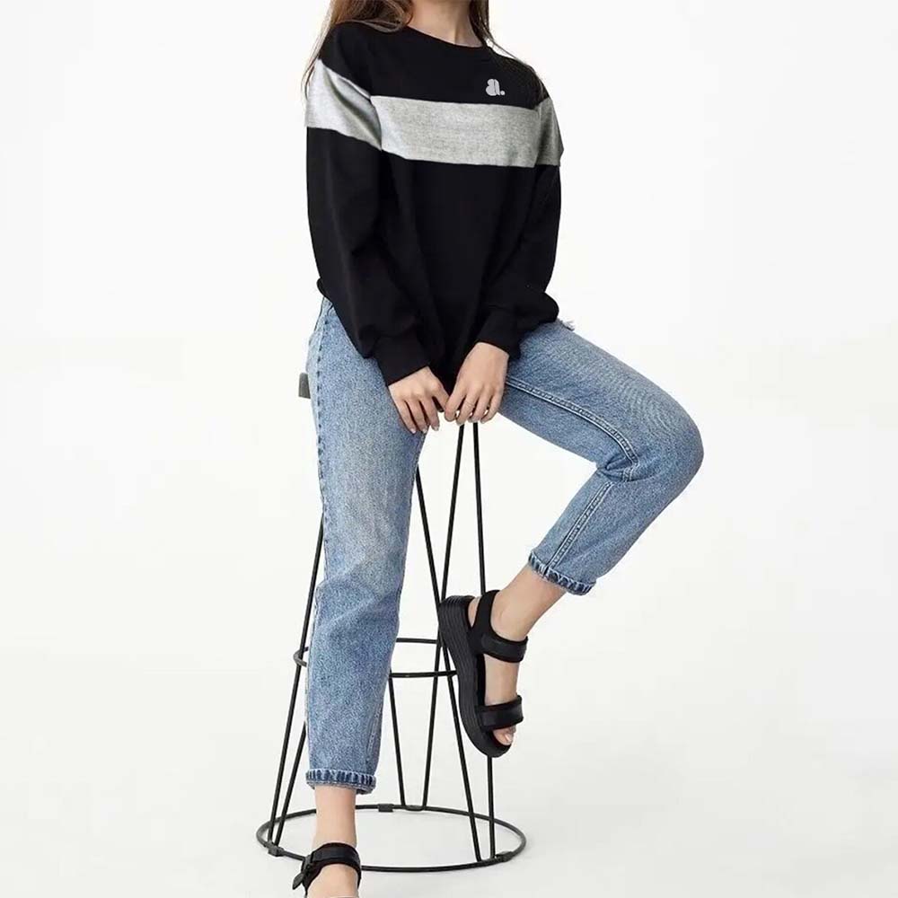 Women Block Sweatshirt