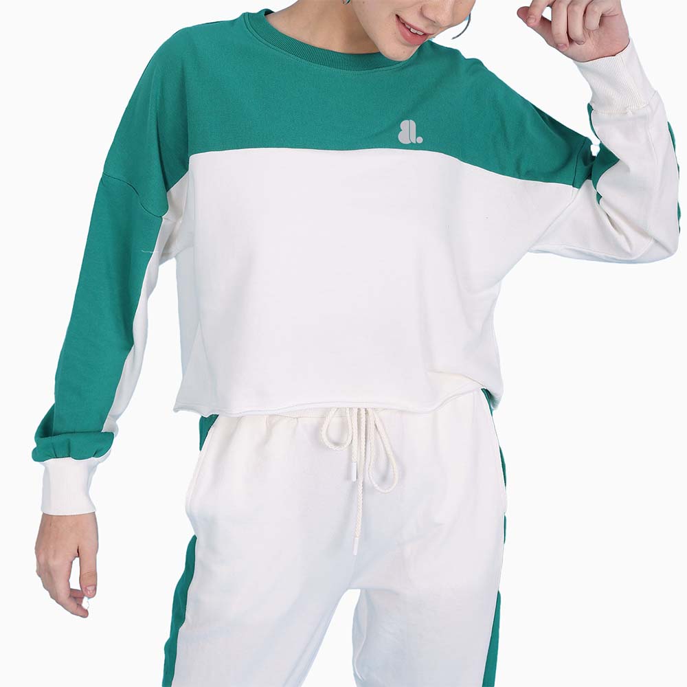 Women Block Sweatshirt