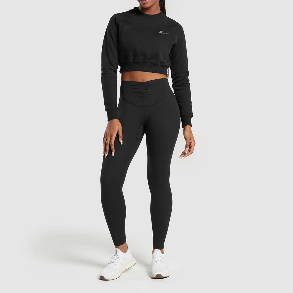 Women Crop Top Sweatshirt