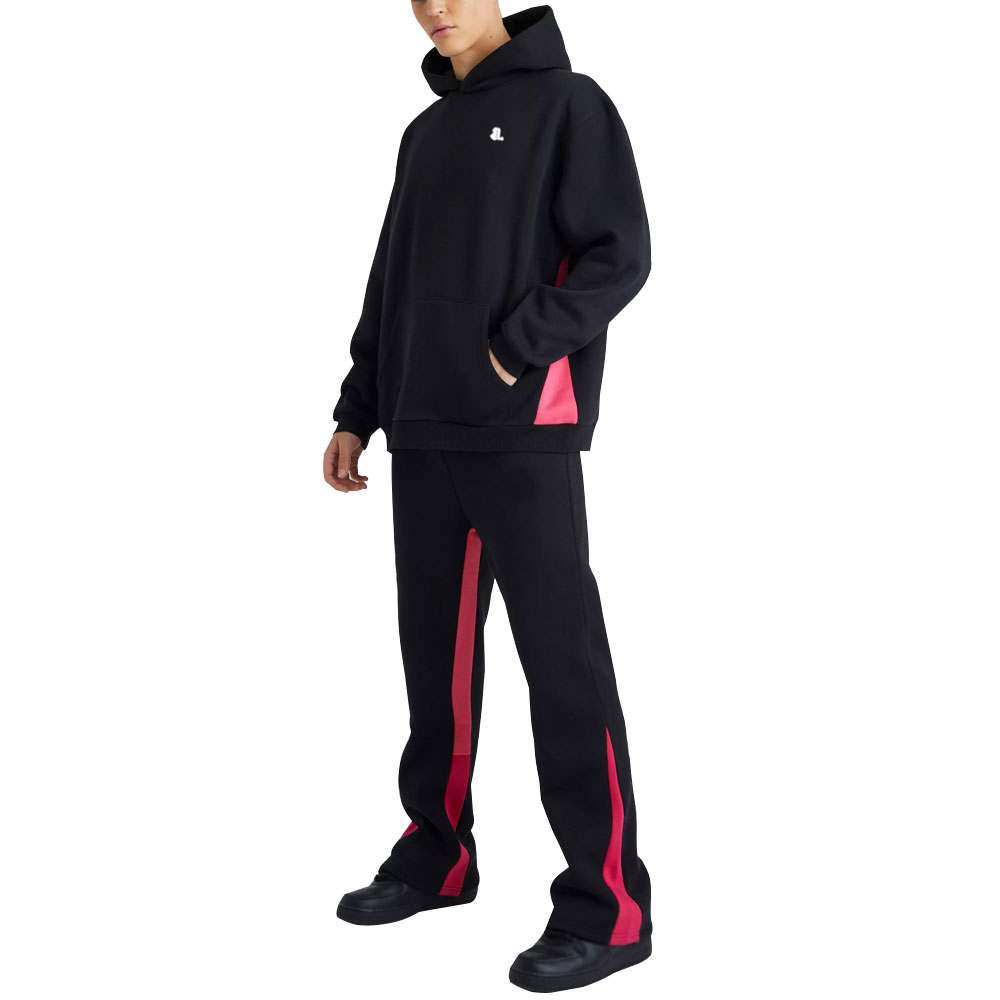 Block Pull Over Track Suit Men