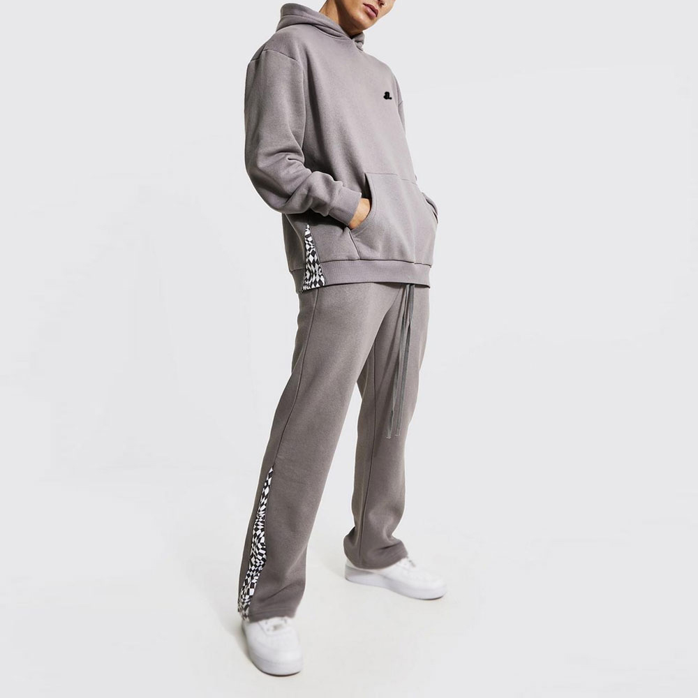 Block Pull Over Track Suit Men