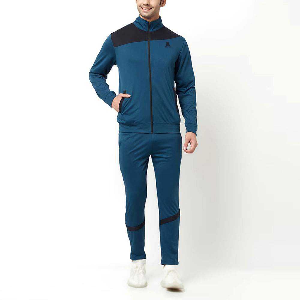 Block Zipper Track Suit Men