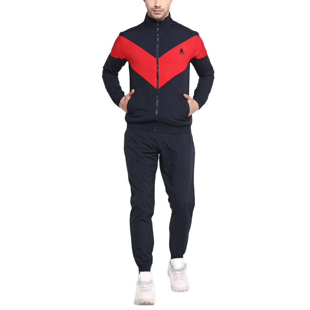 Block Zipper Track Suit Men