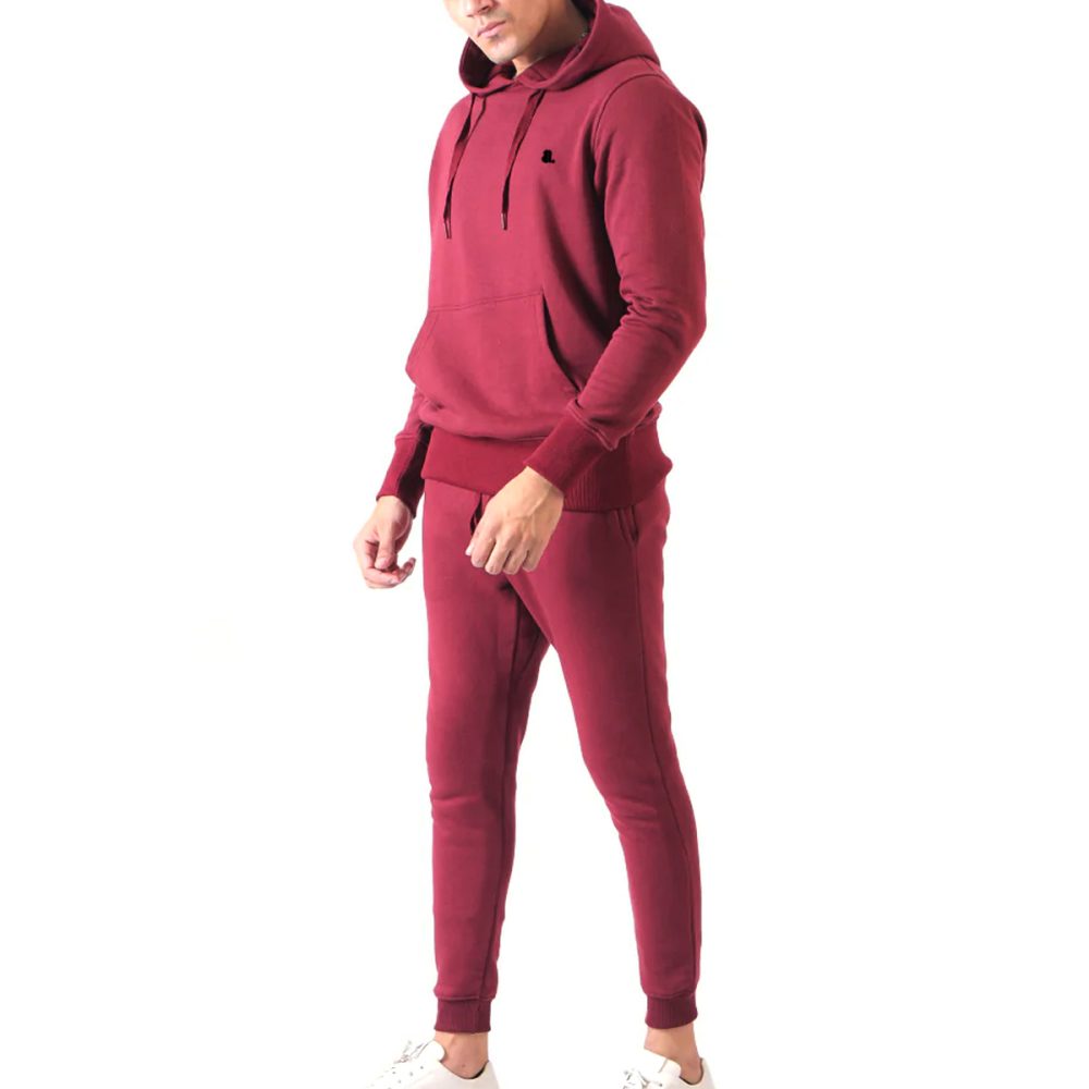 Single Color Pull Over Track Suit Men