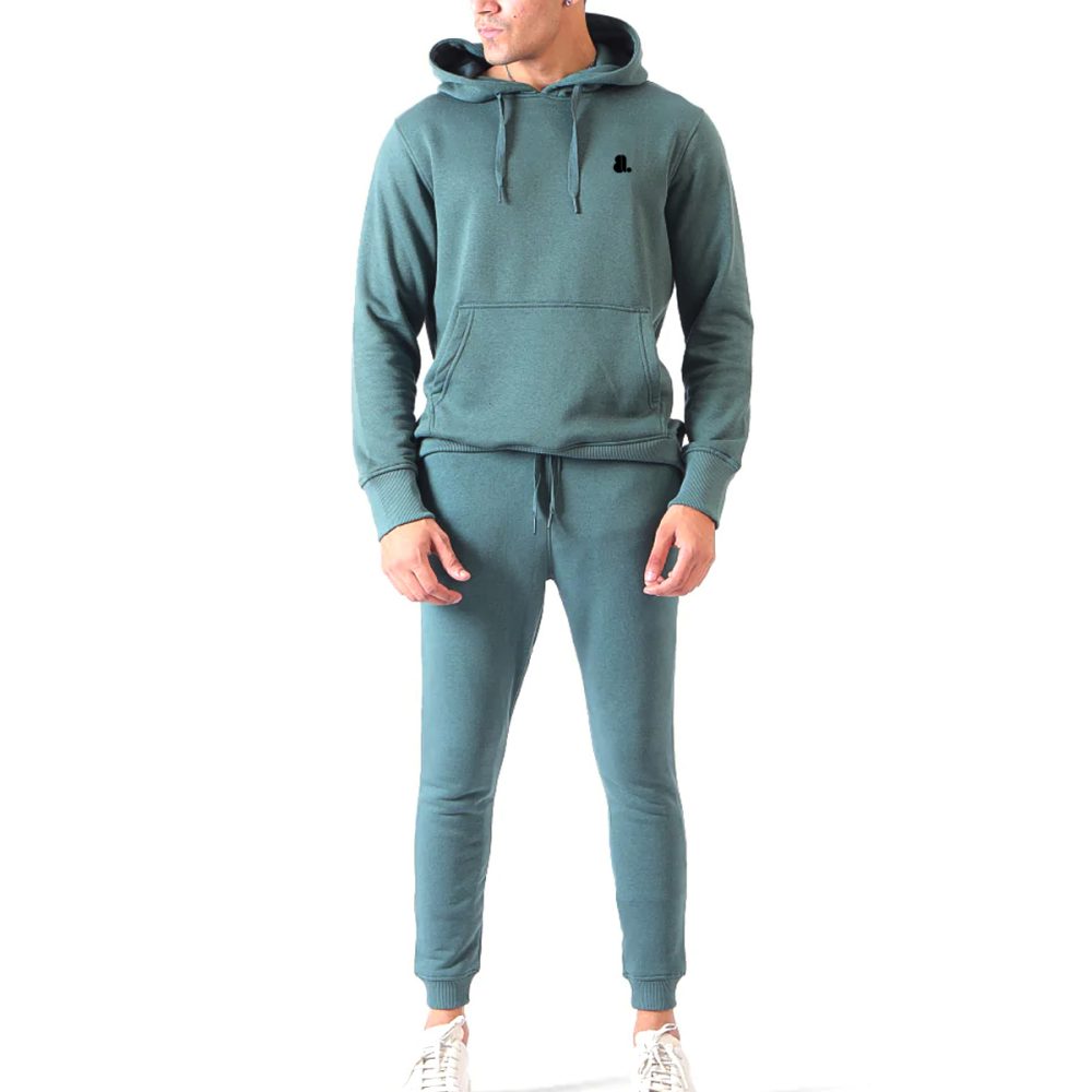 Single Color Pull Over Track Suit Men