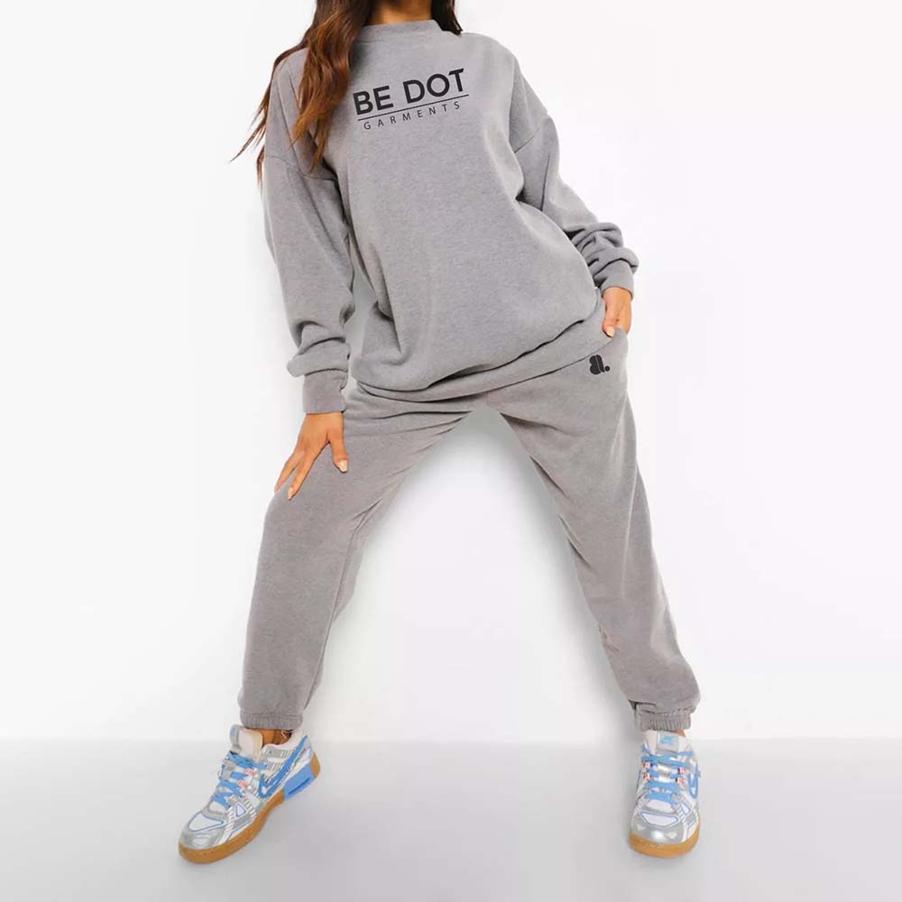 Acid Wash Pull Over Track Suit Women
