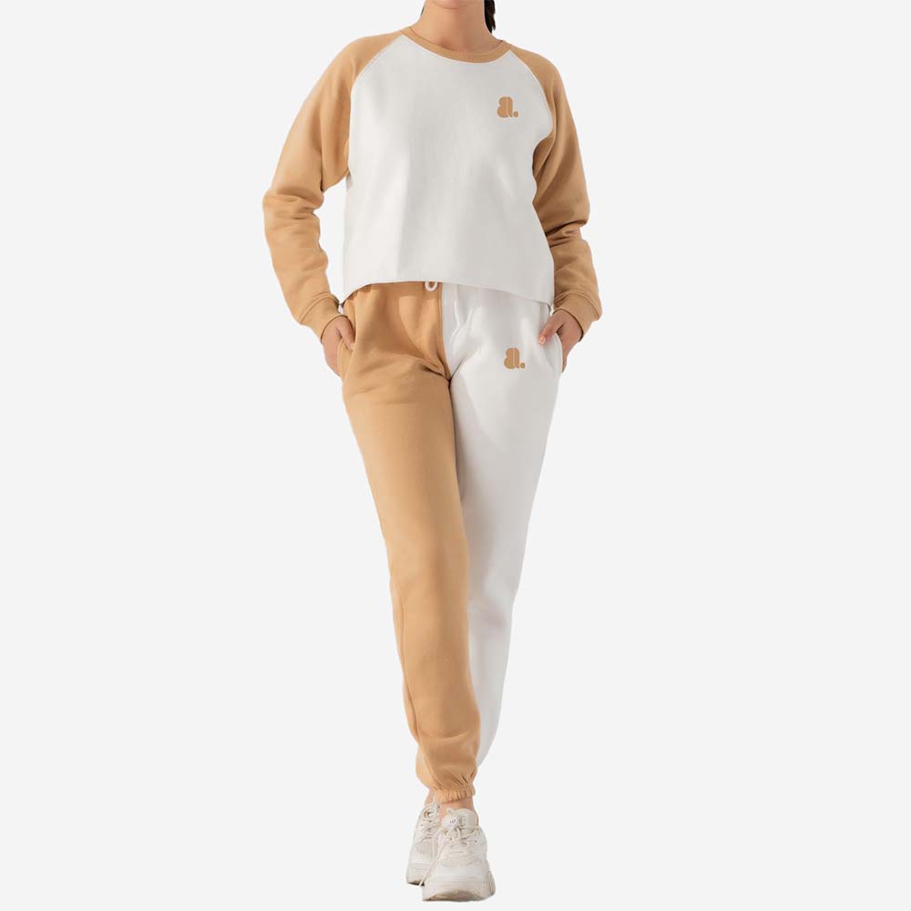 Block Pull Over Track Suit Women