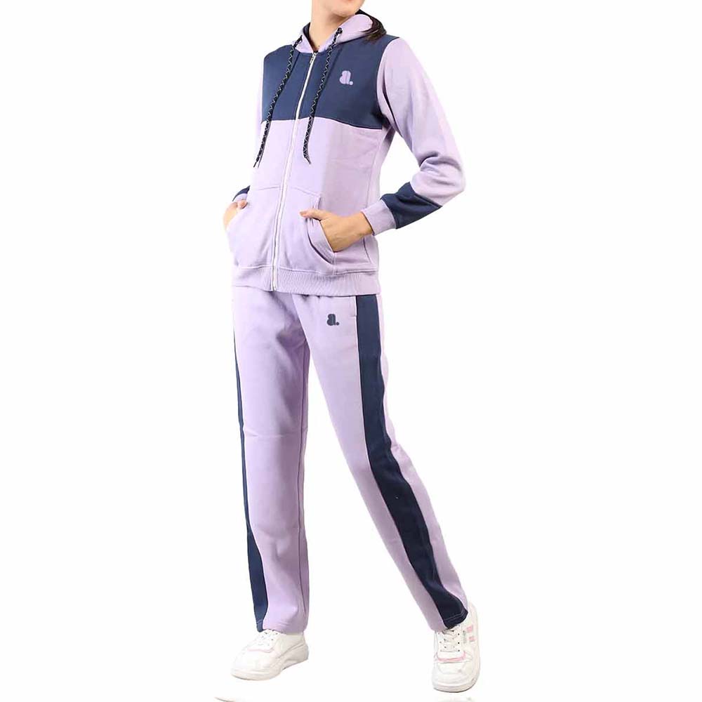 Block Pull Over Track Suit Women