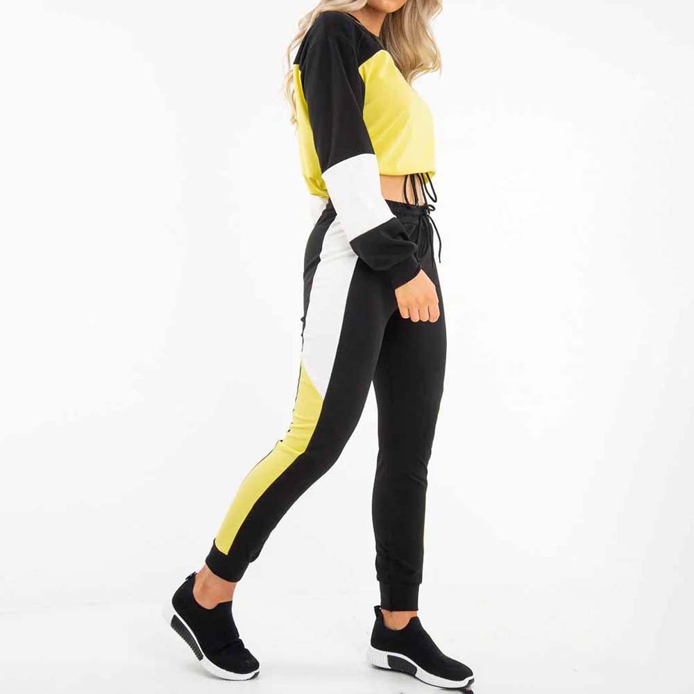 Block Pull Over Track Suit Women - Image 4