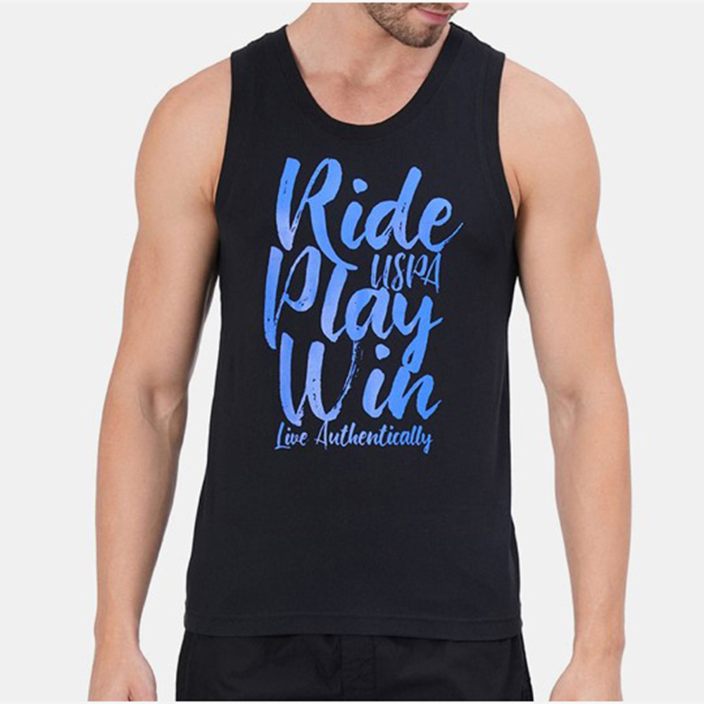 Men Graphic Tank Top