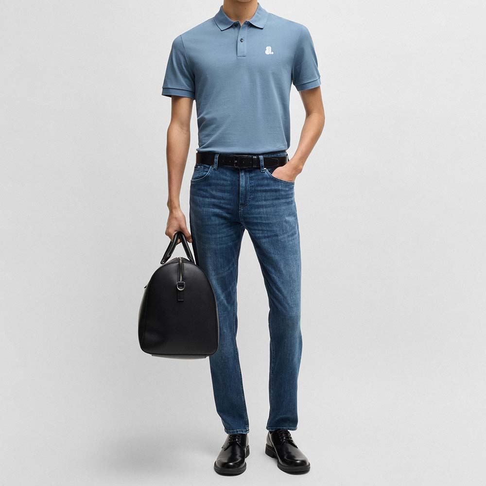 Casual Short Sleeves Polo Shirt Men