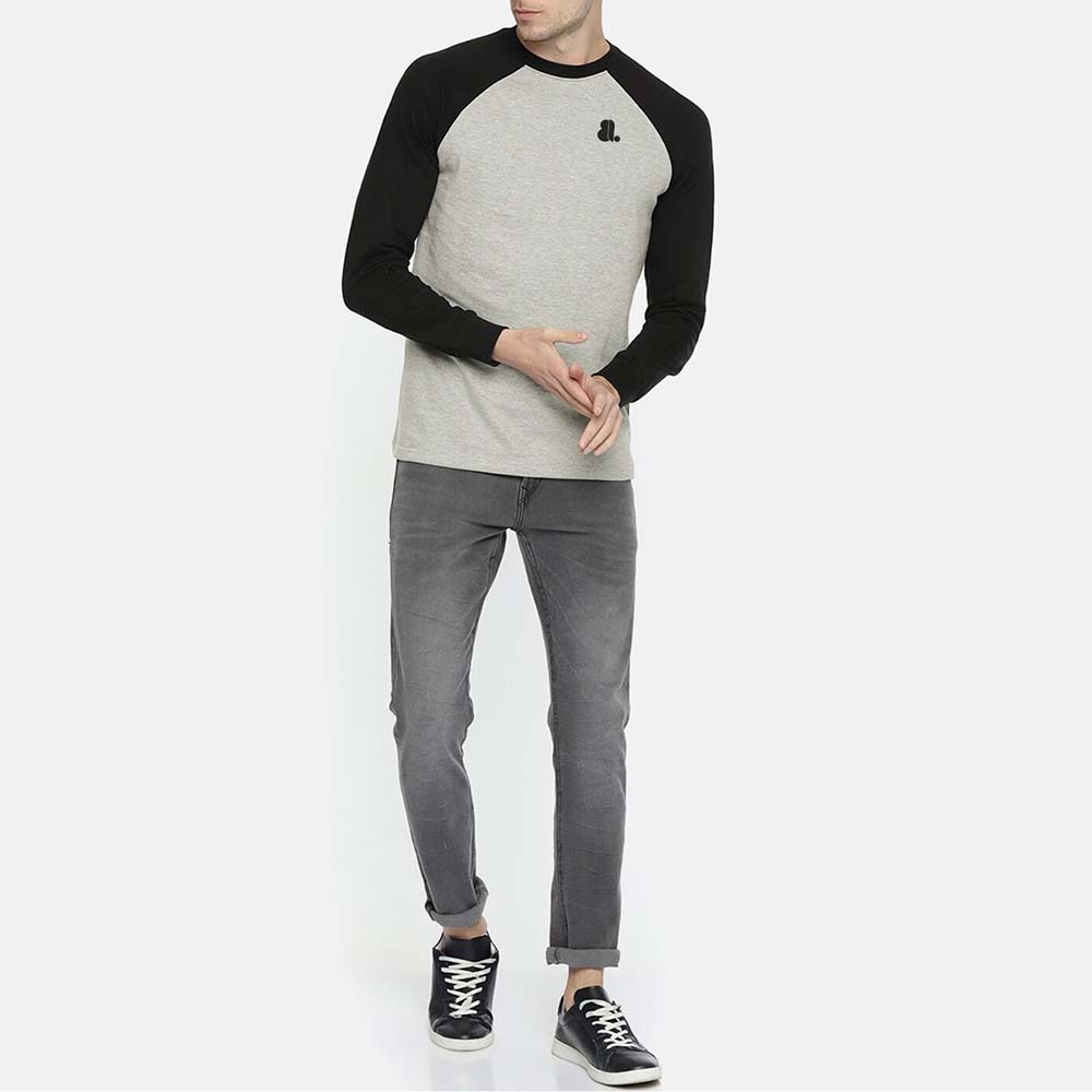 Men Raglan Sweat Shirt
