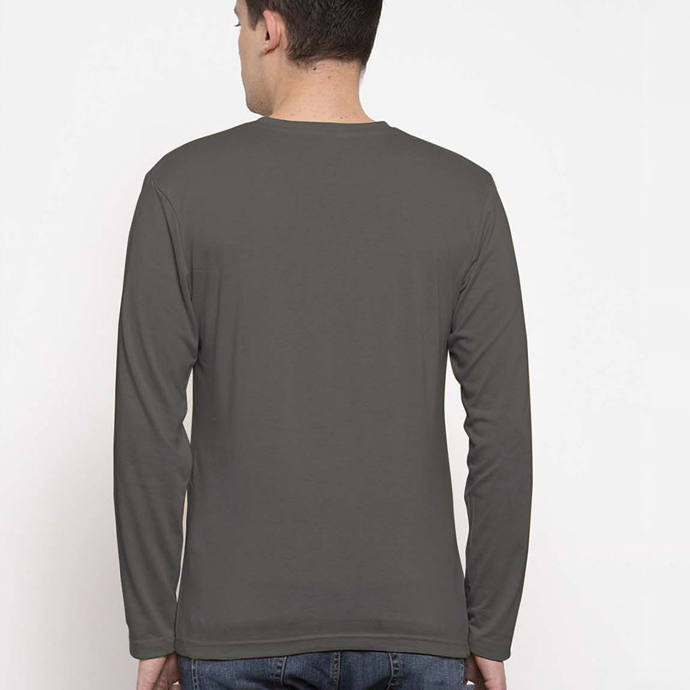 Men V-Neck Long Sleeve Tee - Image 4