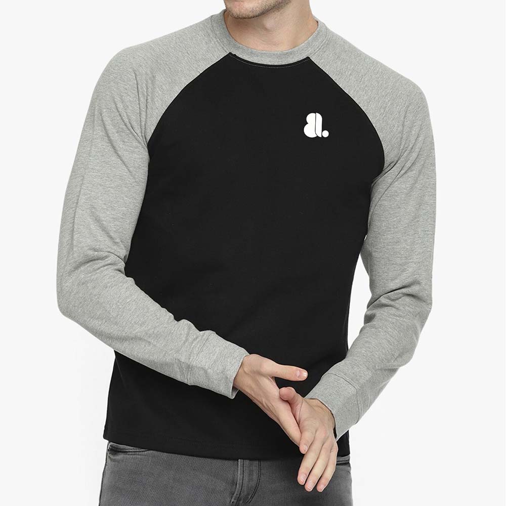 Men Raglan Sweat Shirt