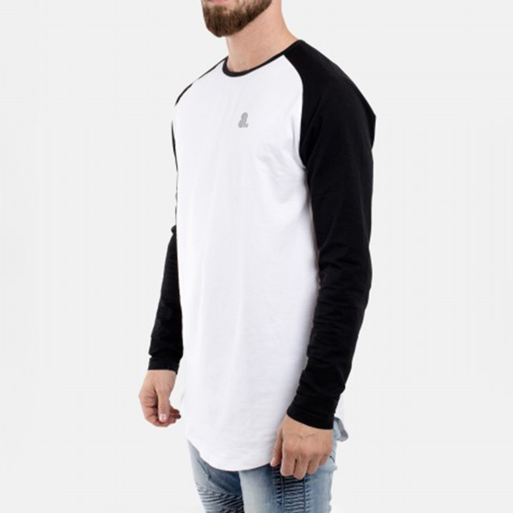 Men Longline Long Sleeve Tee - Image 3