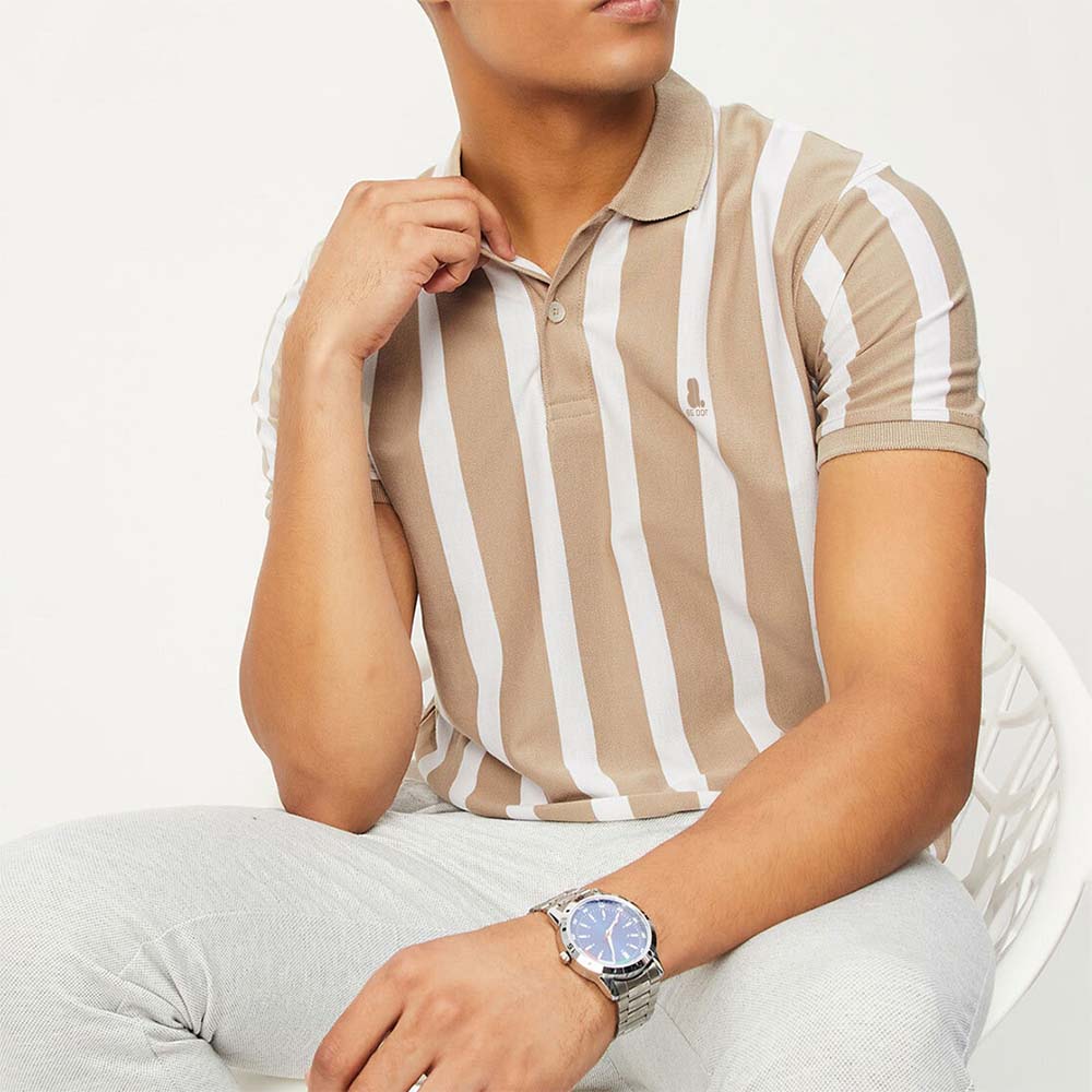 Men Graphic Polo Shirt