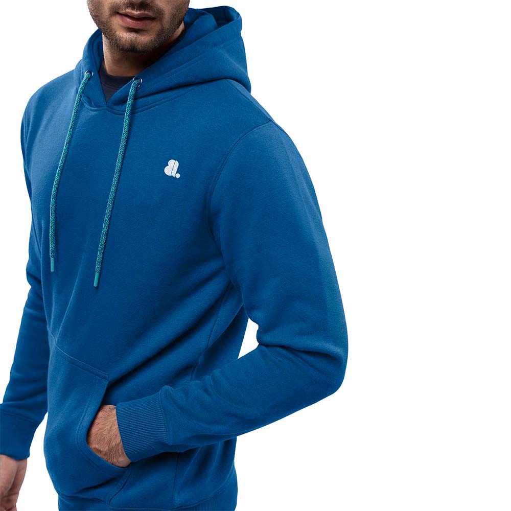 Single Color Pull Over Hoodie Men - Image 3