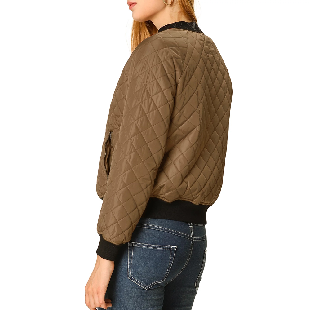 Women Bomber Jacket - Image 3