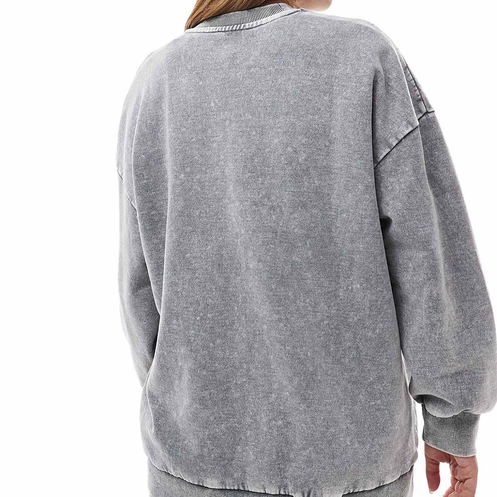 Women Acid Wash Sweatshirt - Image 3