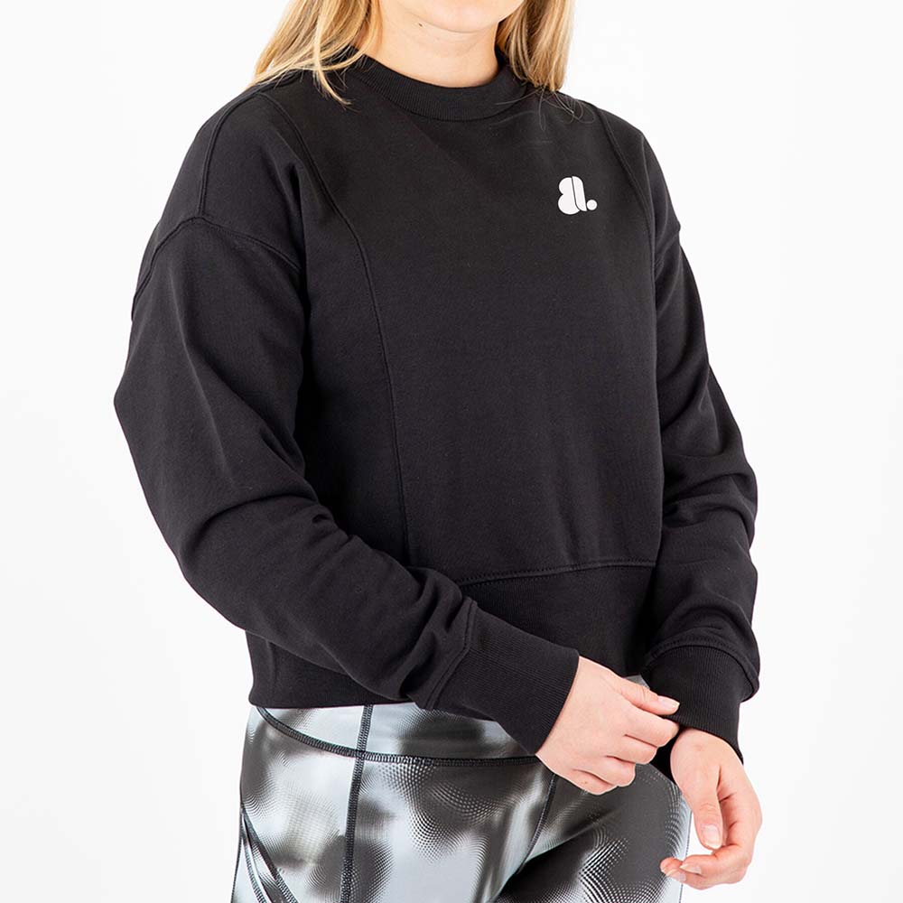 Women Crop Top Sweatshirt