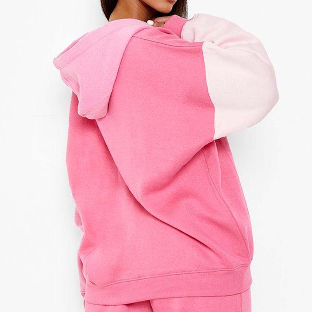 Block Zipper Track Suit Women - Image 4