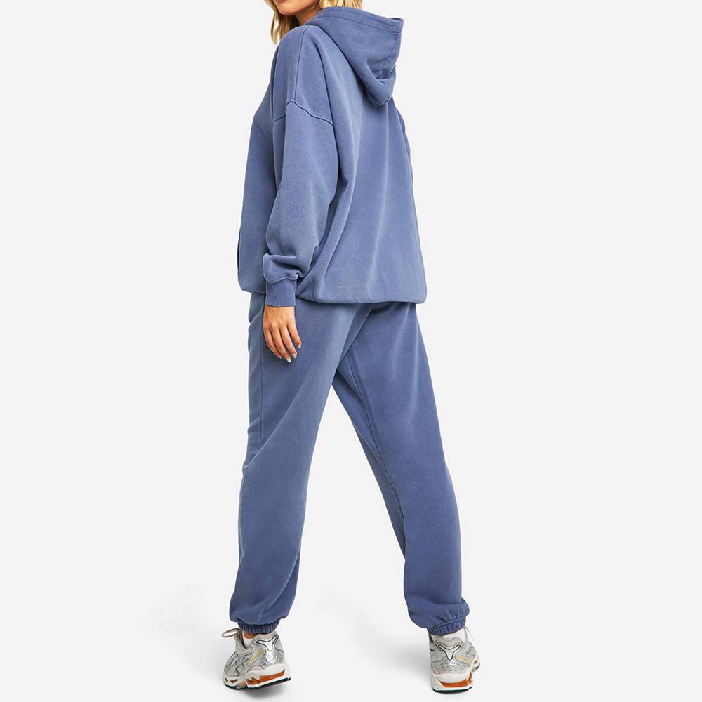Single Color Pull Over Track Suit Women
