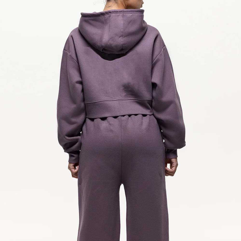 Single Color Zipper Track Suit Wome - Image 4