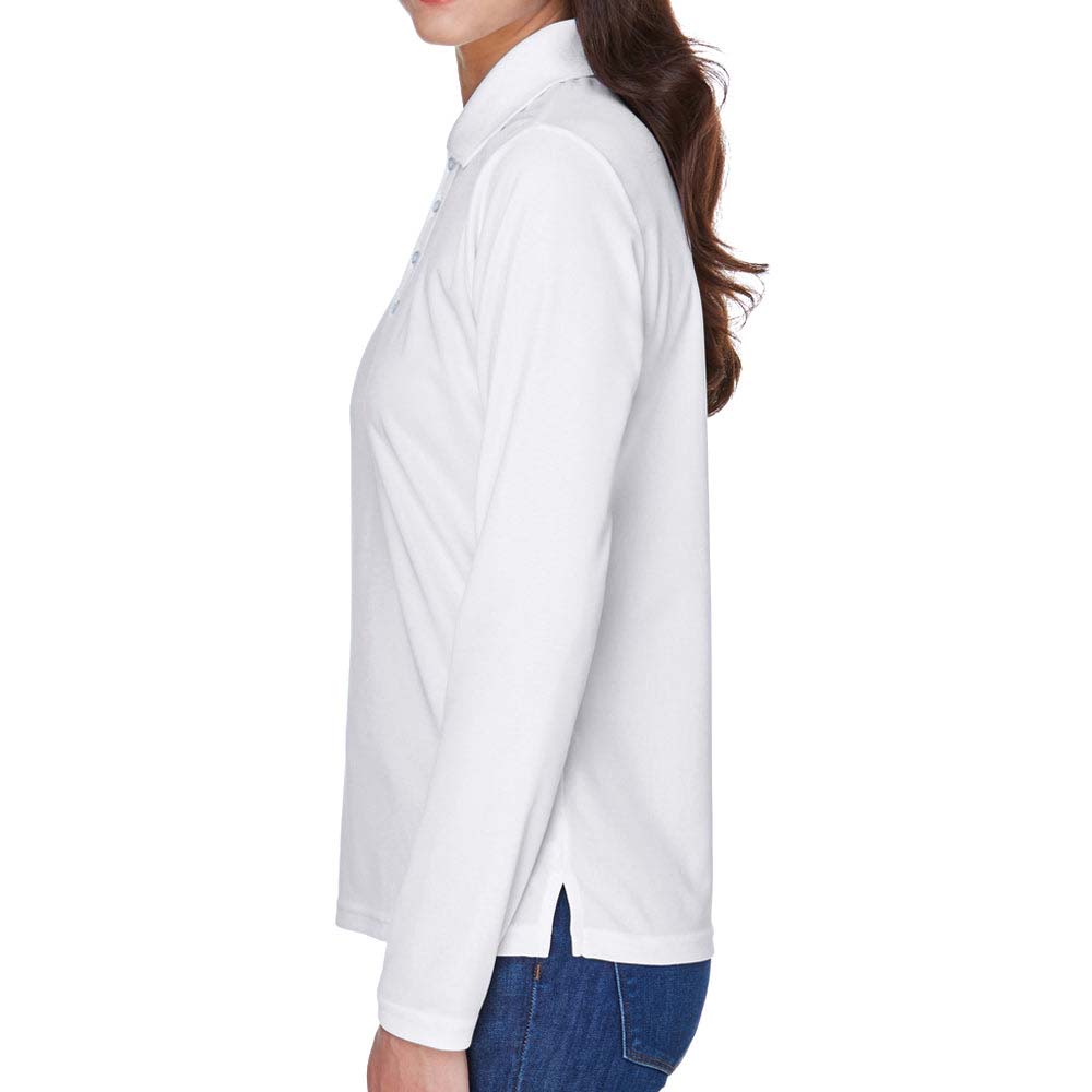 Women Long Placket Sleeve T-Shirt
