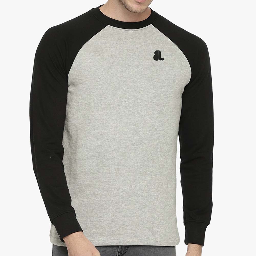 Men Raglan Sweat Shirt
