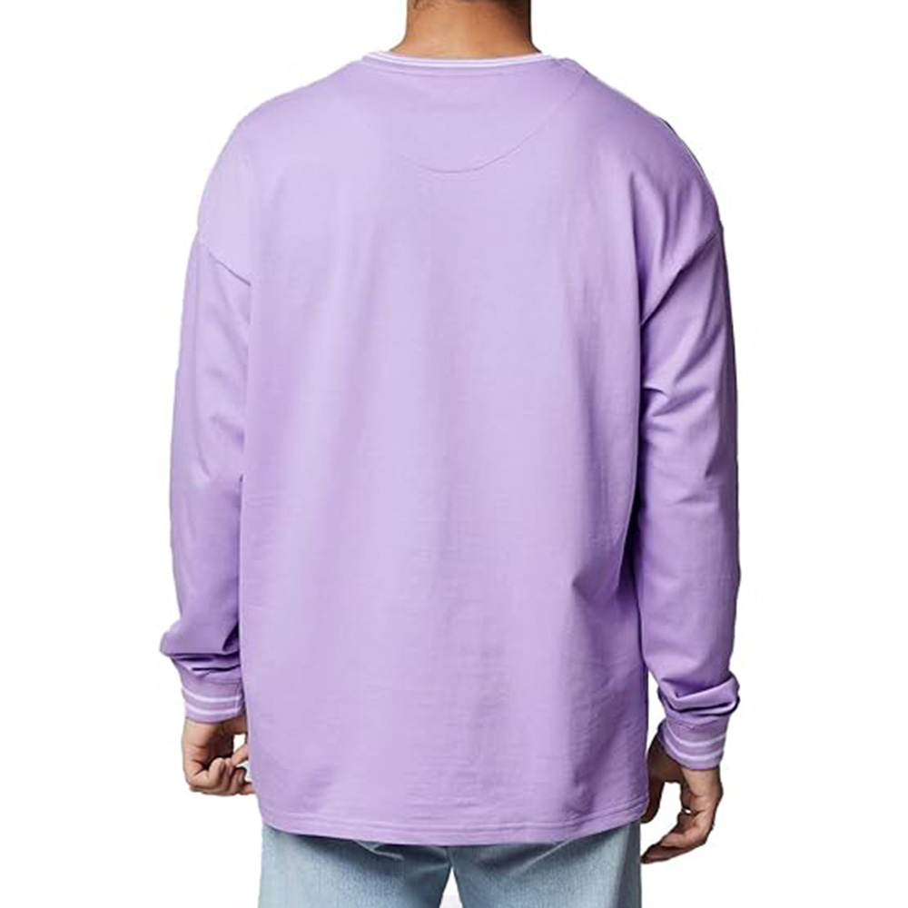 Men Ringer Long Sleeve Tee - Image 5