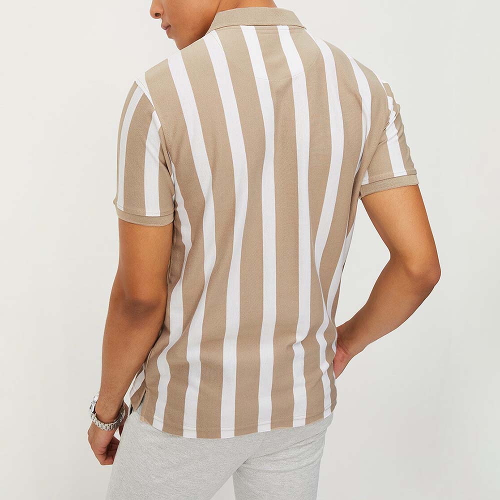 Men Graphic Polo Shirt - Image 3