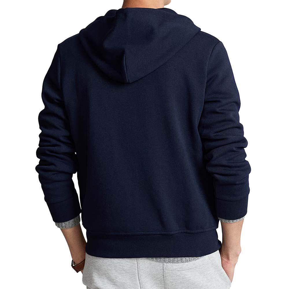 Single Color Zipper Hoodie Men - Image 3