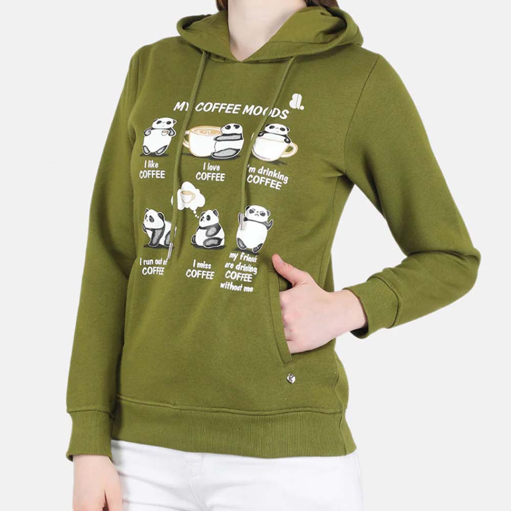 Printed Graphic Hoodie Women - Image 4