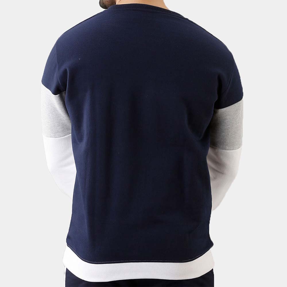 Men Block Sweat Shirt - Image 5