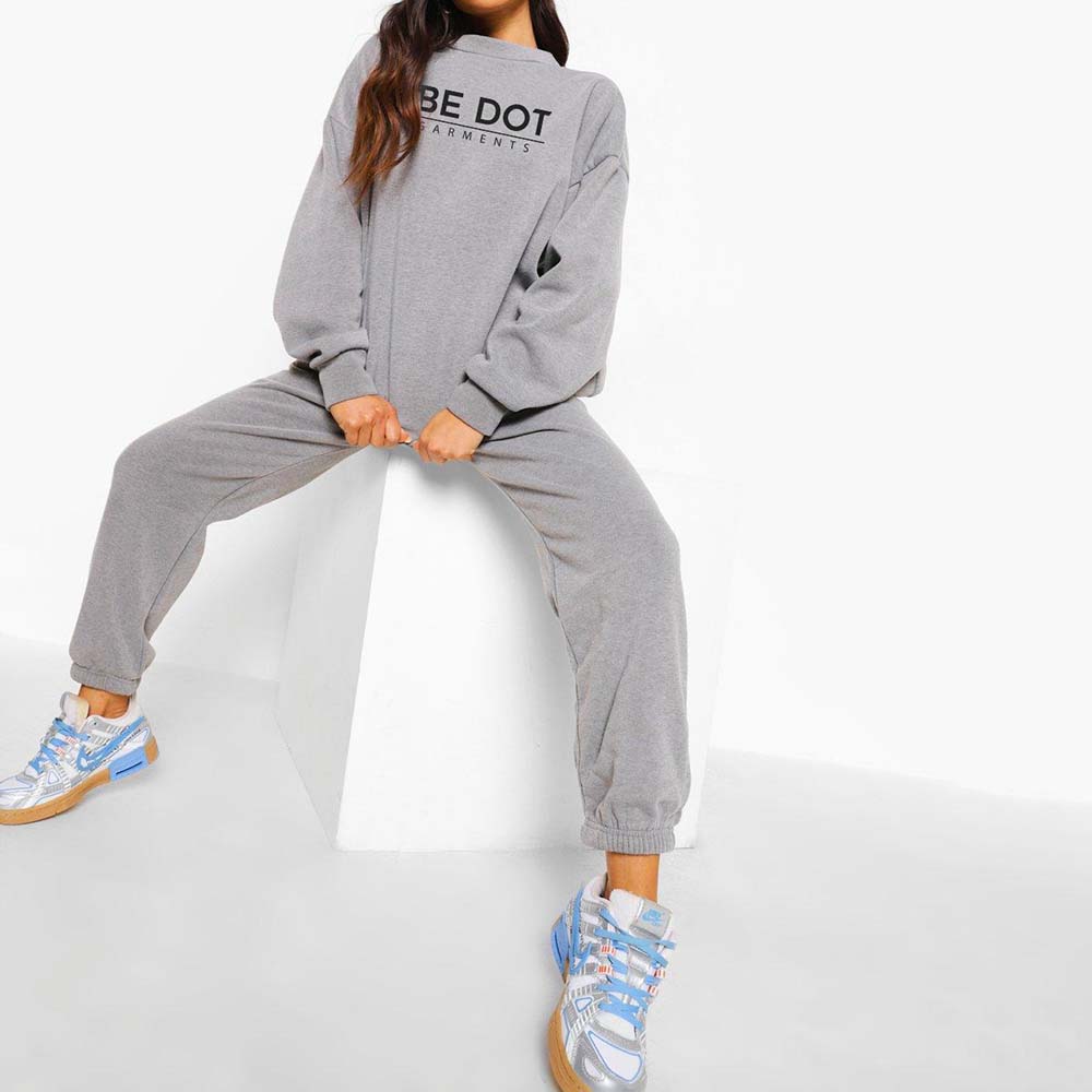 Acid Wash Pull Over Track Suit Women