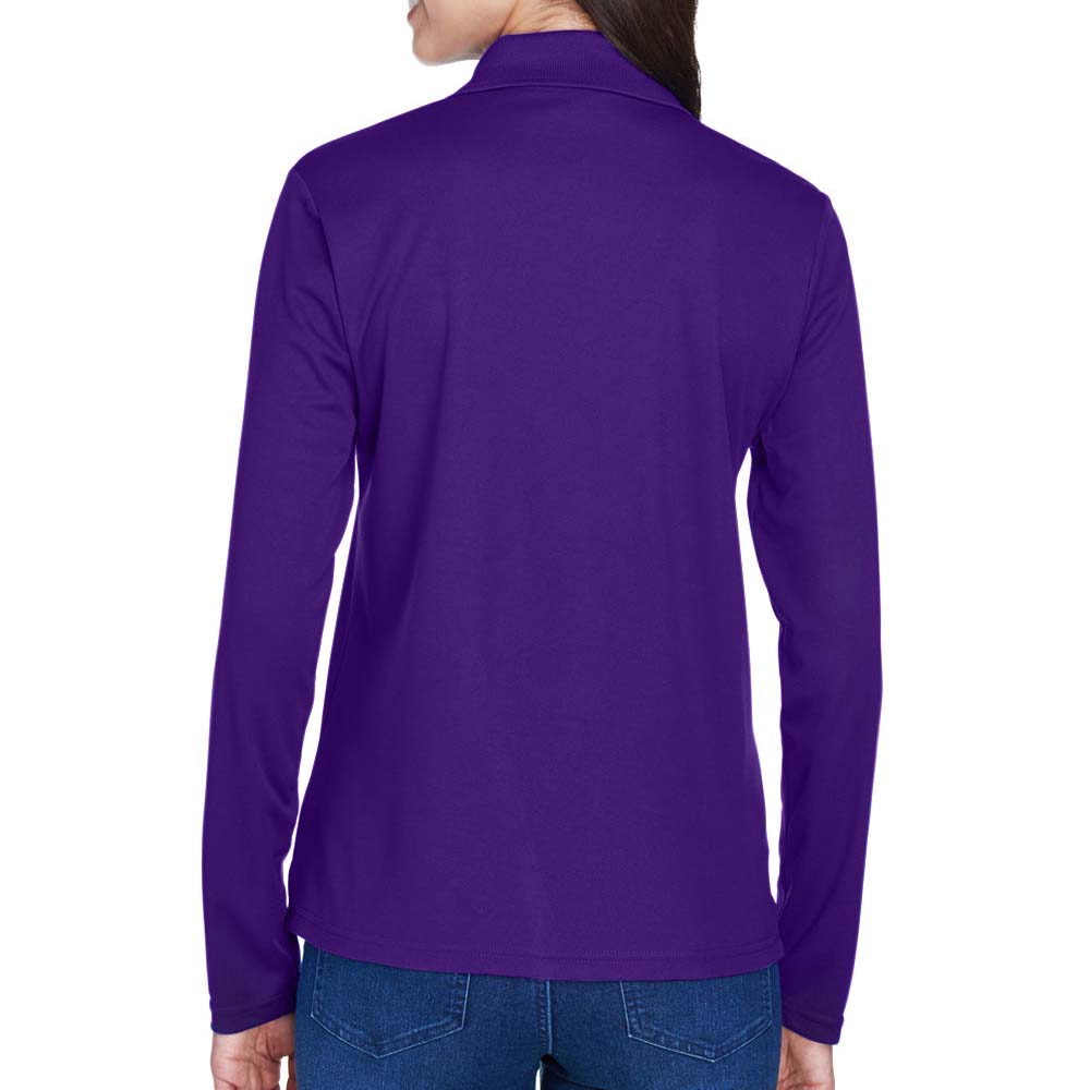 Women Long Placket Sleeve T-Shirt - Image 3