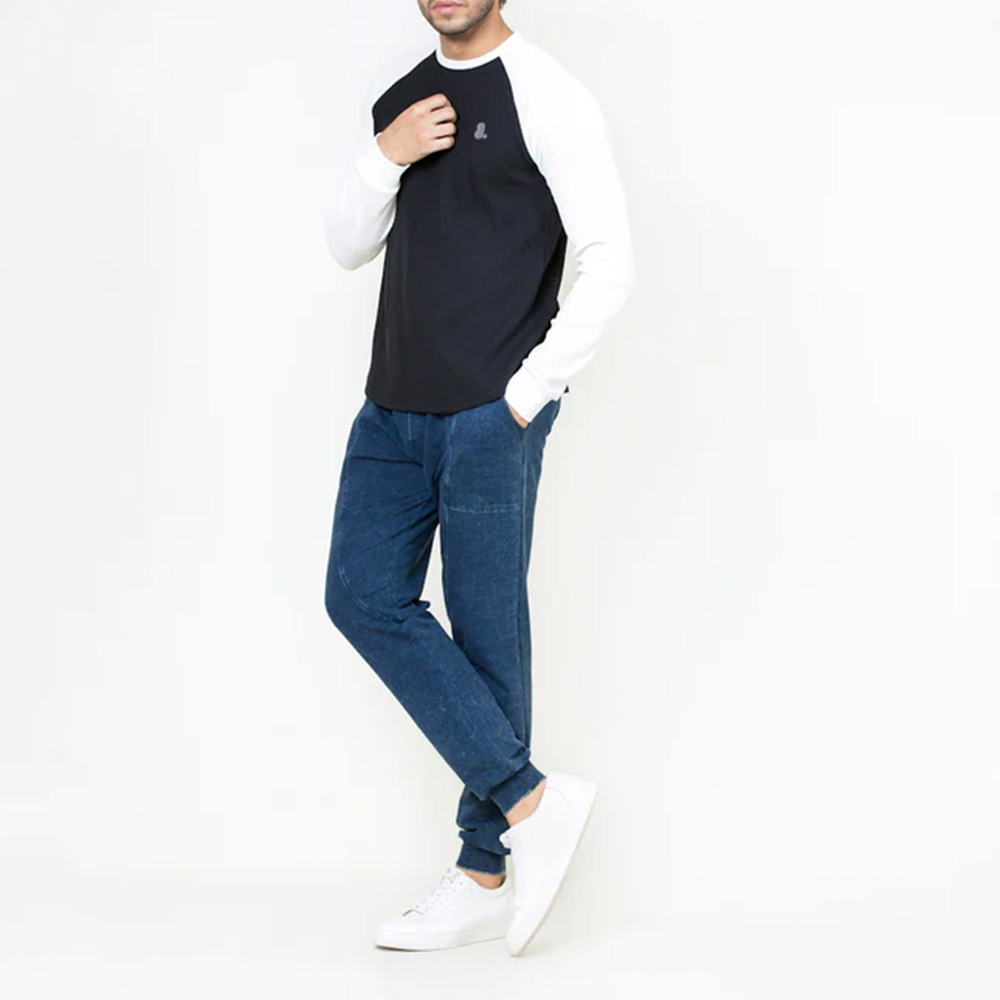 Men Raglan Long Sleeve Tee - Image 3